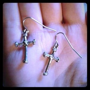 Cross Earings